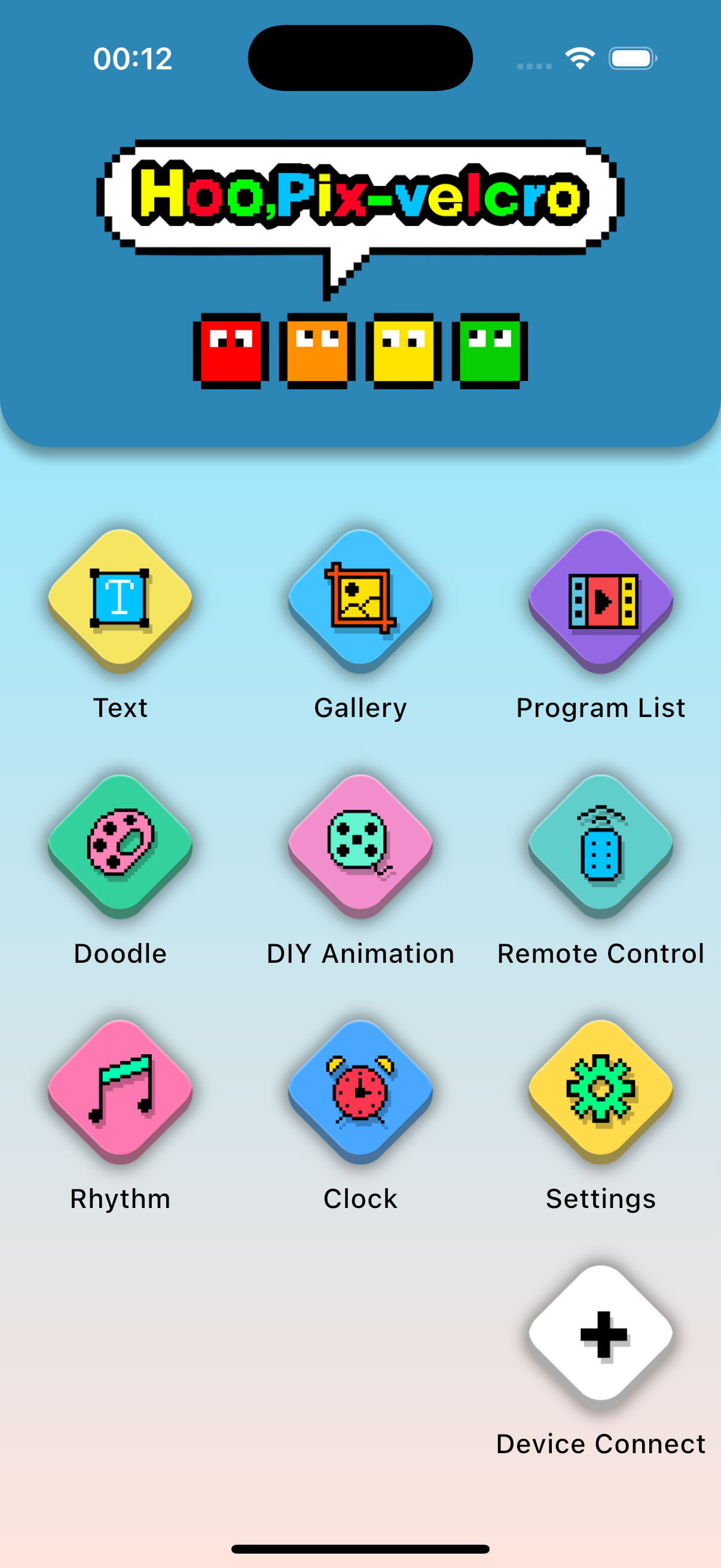 Pix-Velcro App Interface 1